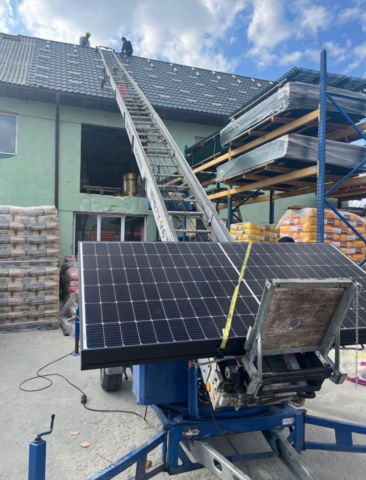 Lucrare Davroofing panouri fotovoltaice